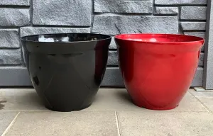 14.75" "Ruben" Round Plant Pot