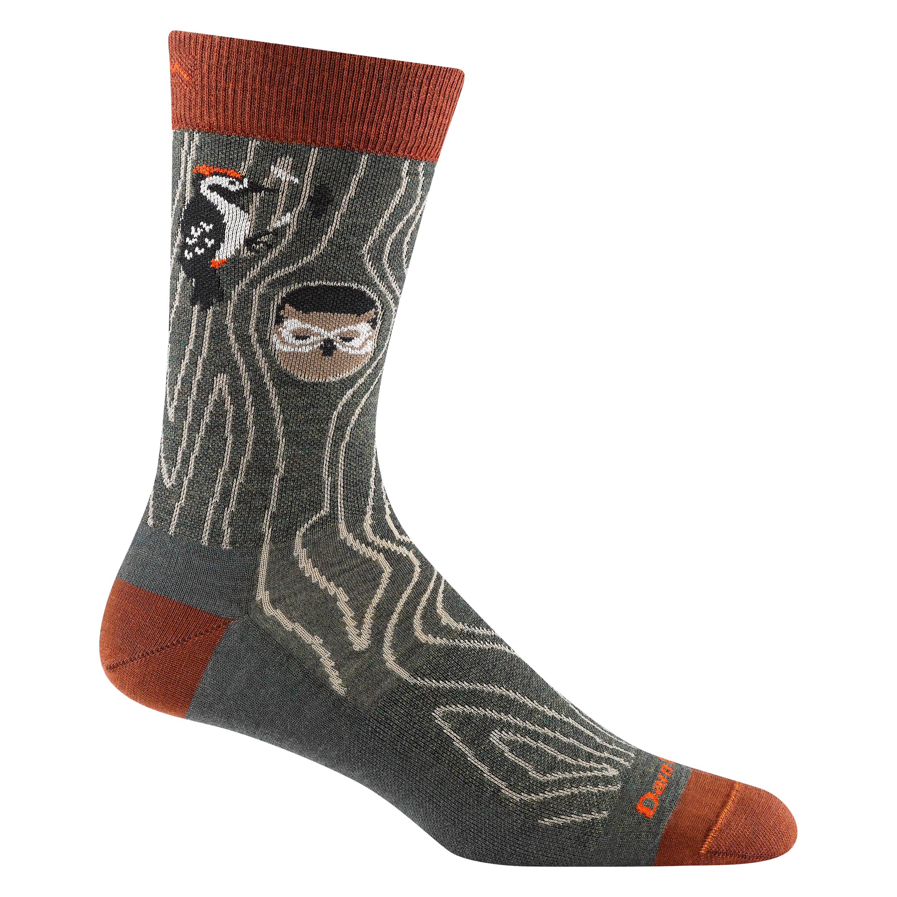 6111 - Men's Woody Crew Lightweight Lifestyle Sock