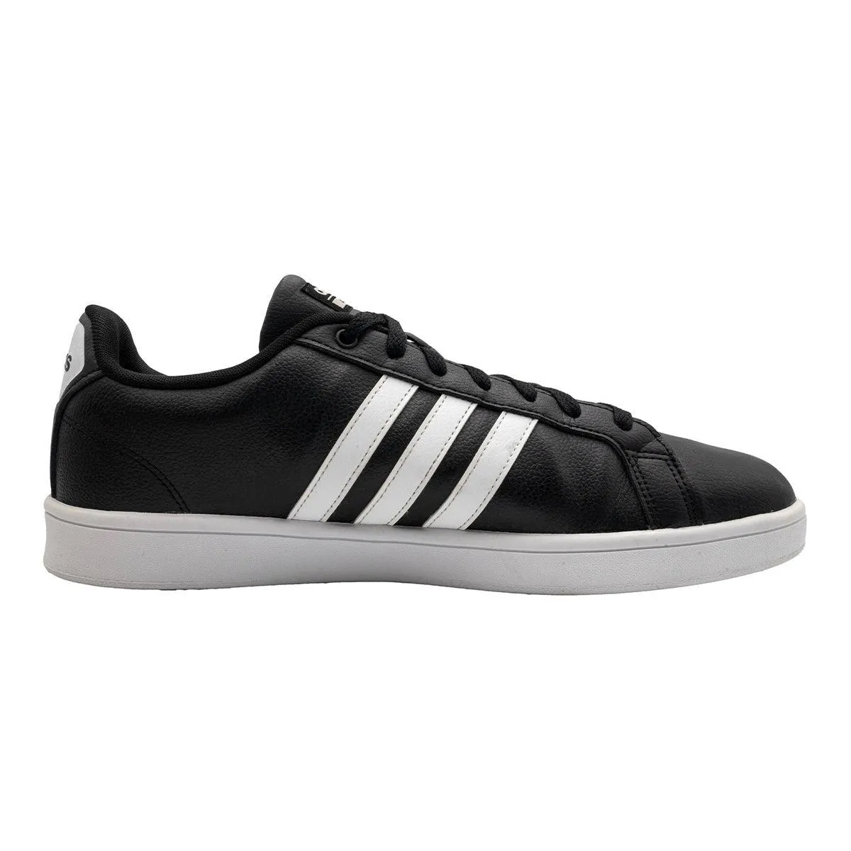 Adidas Cloudfoam Advantage Low-Top Sneakers Fabric Black Colour For Men