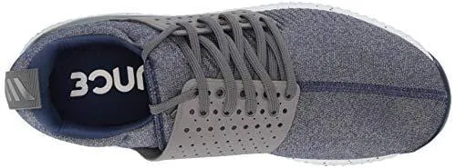 adidas Men's Adicross Bounce Golf Shoe, Dark Blue/Grey Four/Iron Metallic, 12.5 M US