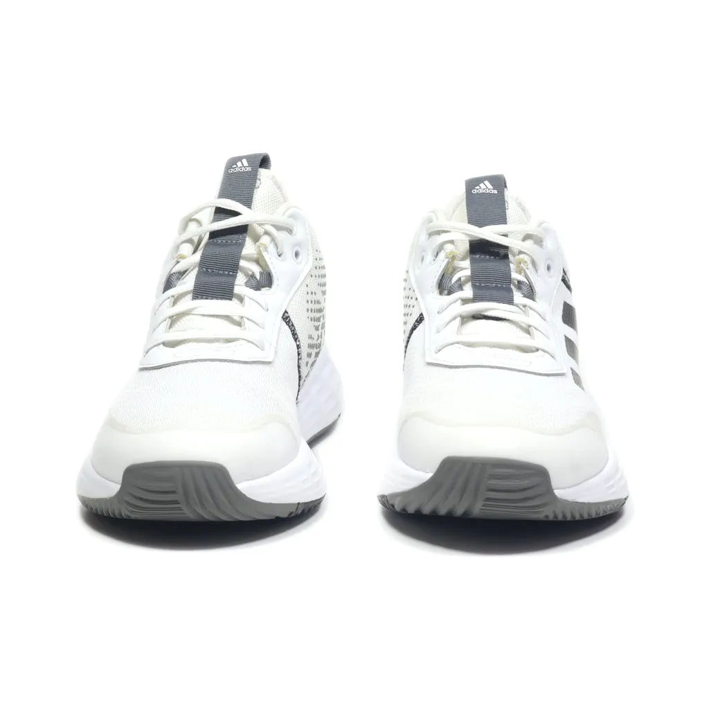 Adidas Ownthegame 2.0 Sport Shoes Fabric White Colour For Men