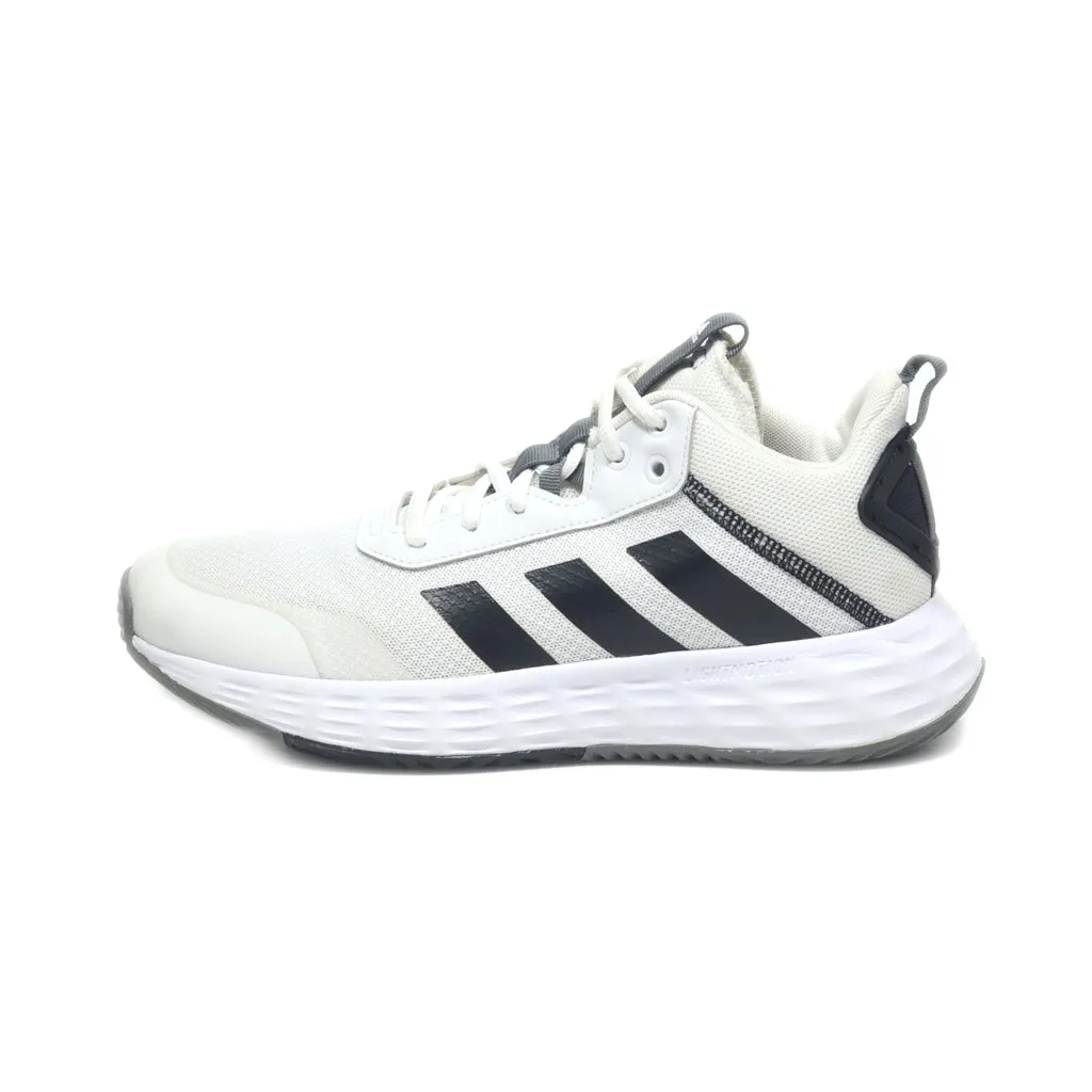 Adidas Ownthegame 2.0 Sport Shoes Fabric White Colour For Men