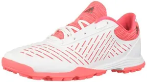 adidas Womens Adipure Sport 2 Golf Shoe FTWR White/red Zest/Active Pink 8.5 M US