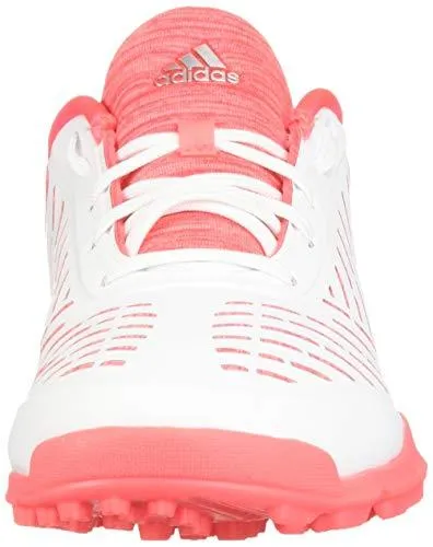 adidas Womens Adipure Sport 2 Golf Shoe FTWR White/red Zest/Active Pink 8.5 M US