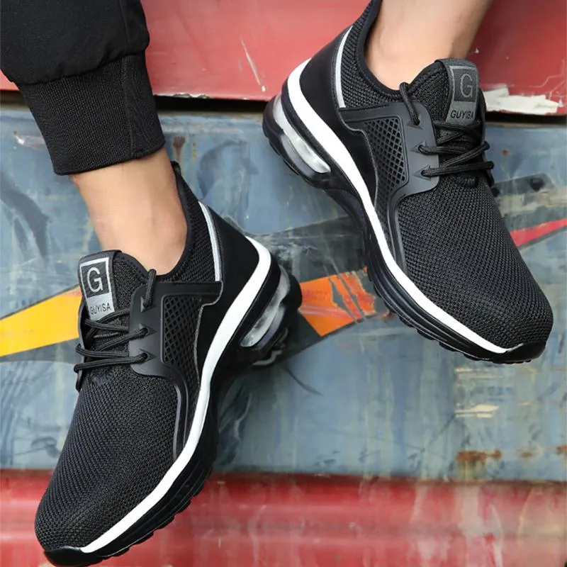 Air cushion safety shoes - comfort &amp; protection