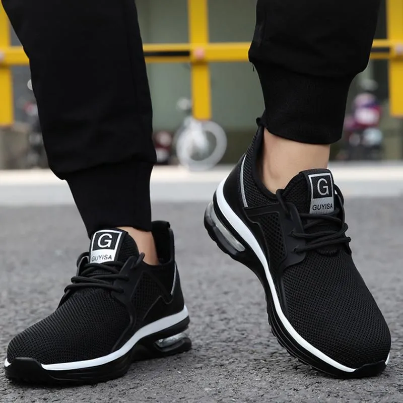 Air cushion safety shoes - comfort &amp; protection