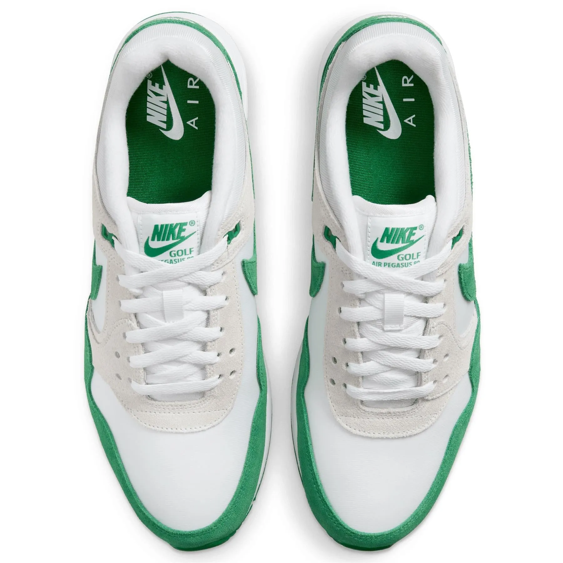 Air Pegasus '89 Golf Shoes White/Green - SU24