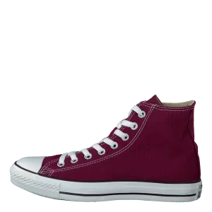 All Star Canvas Hi Maroon