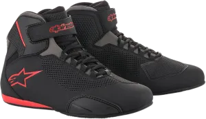 ALPINESTARS Sektor Vented Shoes - Black/Gray/Red - US 6.5 251561813165