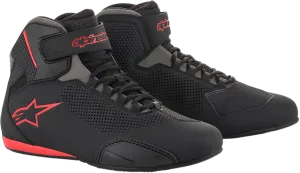 ALPINESTARS Sektor Vented Shoes - Black/Gray/Red - US 7 25156181317