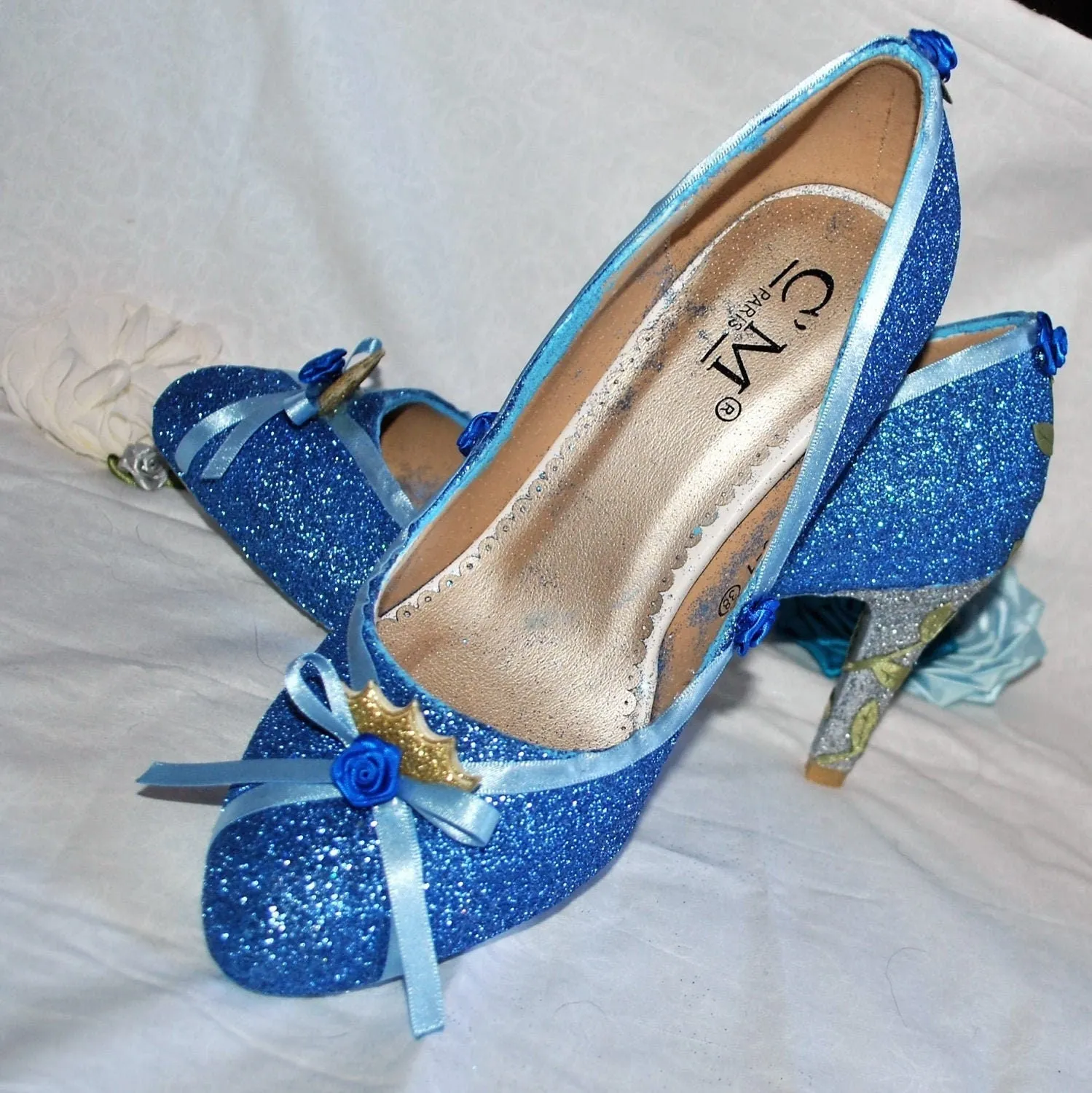 Aurora Wedding Shoes | Sleeping Beauty Princess Bridal Shoes