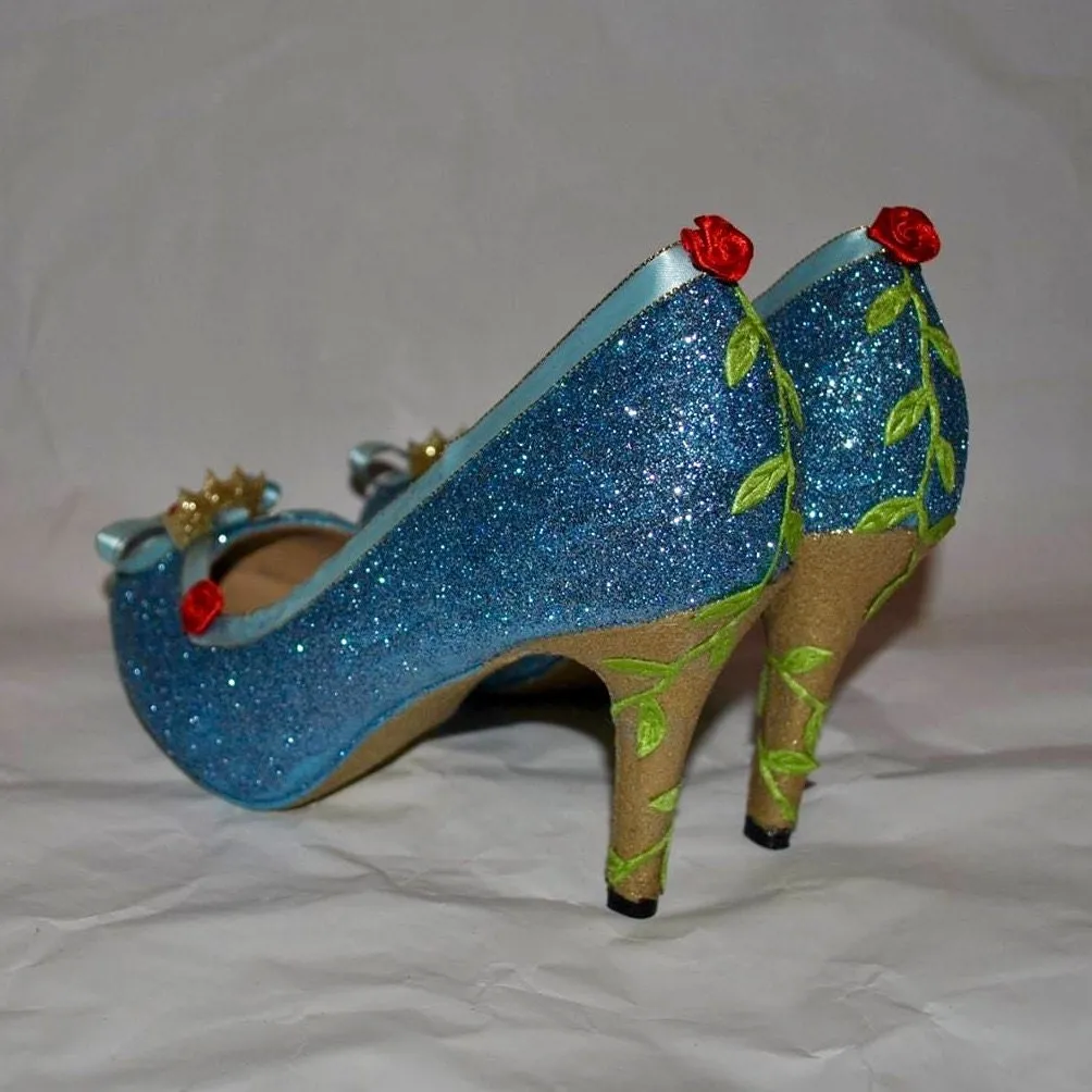 Aurora Wedding Shoes | Sleeping Beauty Princess Bridal Shoes