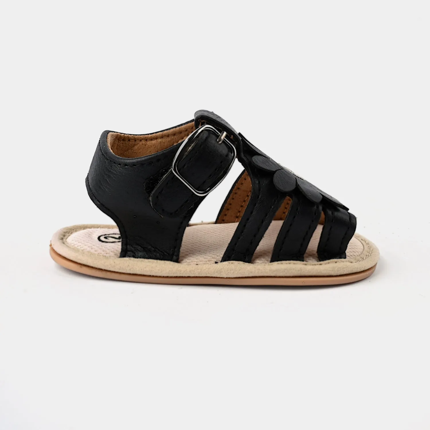 Baby Girl Shoes E60-BLACK