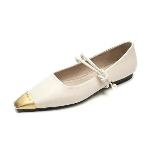 binfenxie  -  2024 Spring New Shoes for Women British Style Trend Mary Jane Shoes Fashion Classic Casual Shoe Pointed Toe Womens Flat Shoes