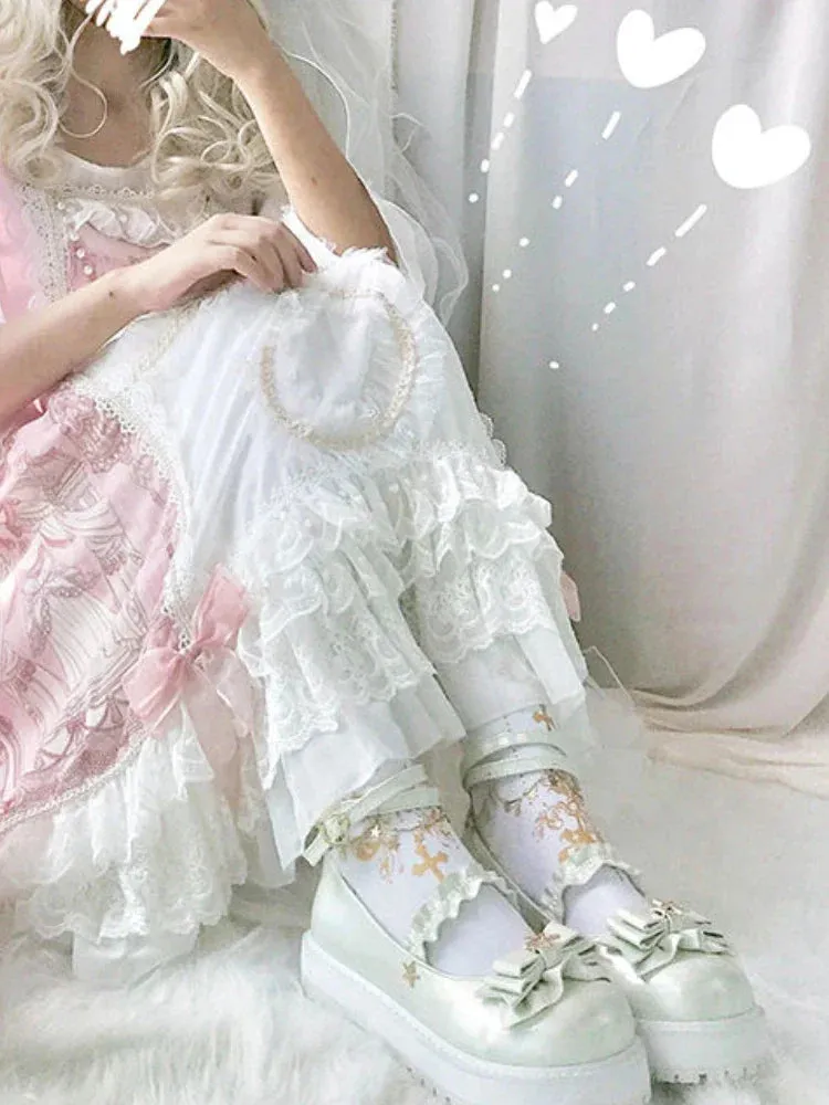 binfenxie  -  Japanese Lolita Kawaii Shoes Women Outdoor Vintage Fashion Chic Sweet Shoes Bow Mary Janes Buckle Casual Round Toe Sandals 2024