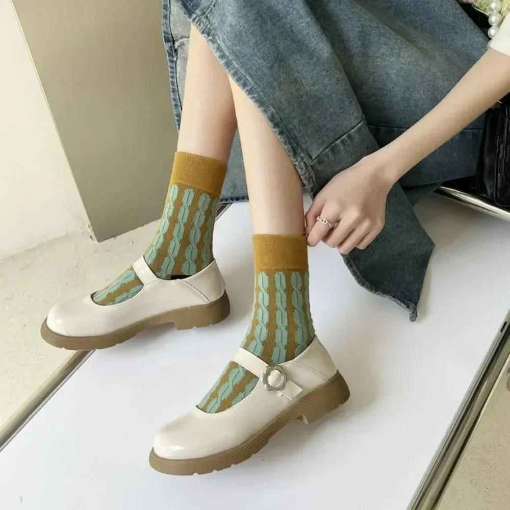 binfenxie  -  Japanese Platform Mary Janes Shoes Women Spring Autumn Buckle Designer Patent Leather Shoes Female Fashion Casual Pumps Ladies