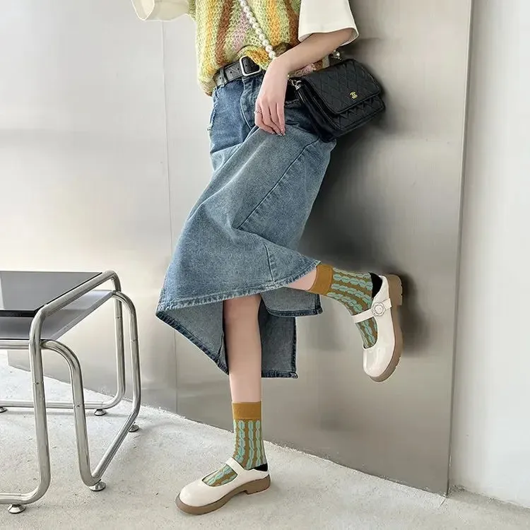 binfenxie  -  Japanese Platform Mary Janes Shoes Women Spring Autumn Buckle Designer Patent Leather Shoes Female Fashion Casual Pumps Ladies