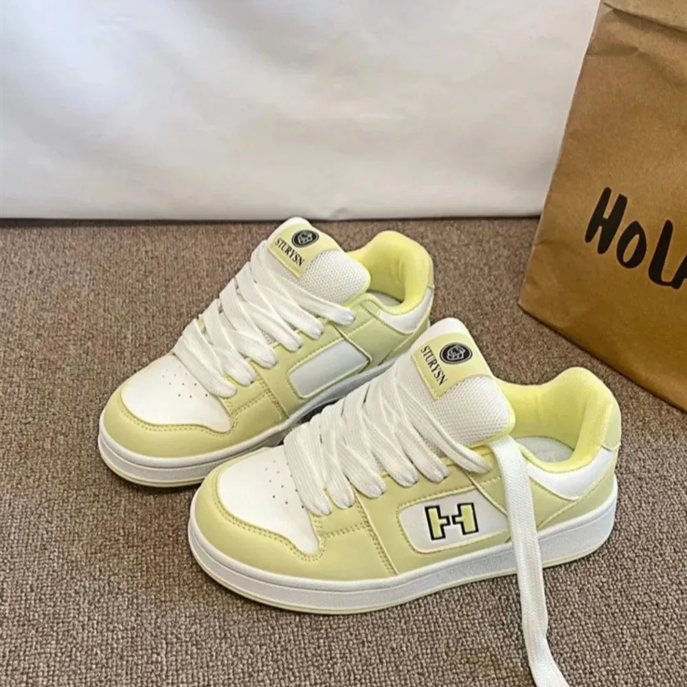 binfenxie  -  Spring Autumn Fashion Casual Sneakers for Women New Designer White Designer Platform Shoes Female Lace Sports Shoes Ladies