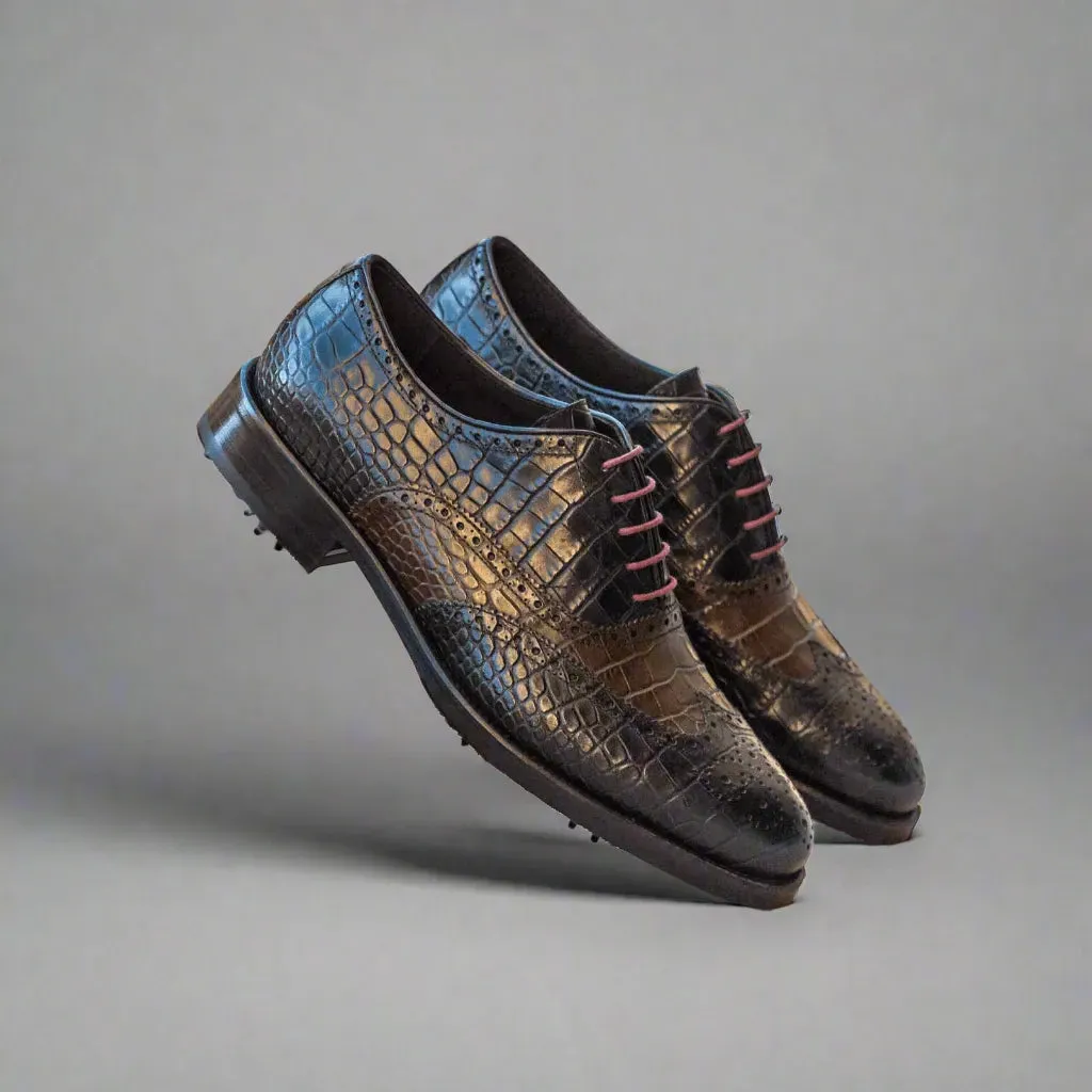 Bobby Full Brogue golf shoes