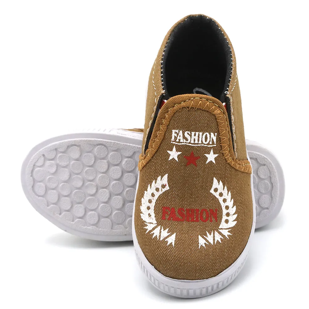 Boys Casual Shoe - Mustard