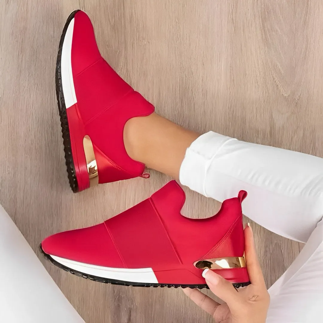 Breathable Mesh Sports Casual StilettoStyle Shoes