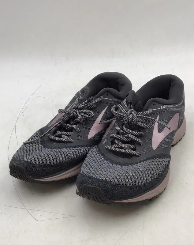 Brooks Women's Revel 1202491B005 Gray Running Shoes - Size 9.5