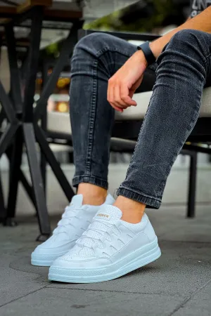 CH040 Men's Unisex Orthopedics Full White Casual Sneaker Sports Shoes