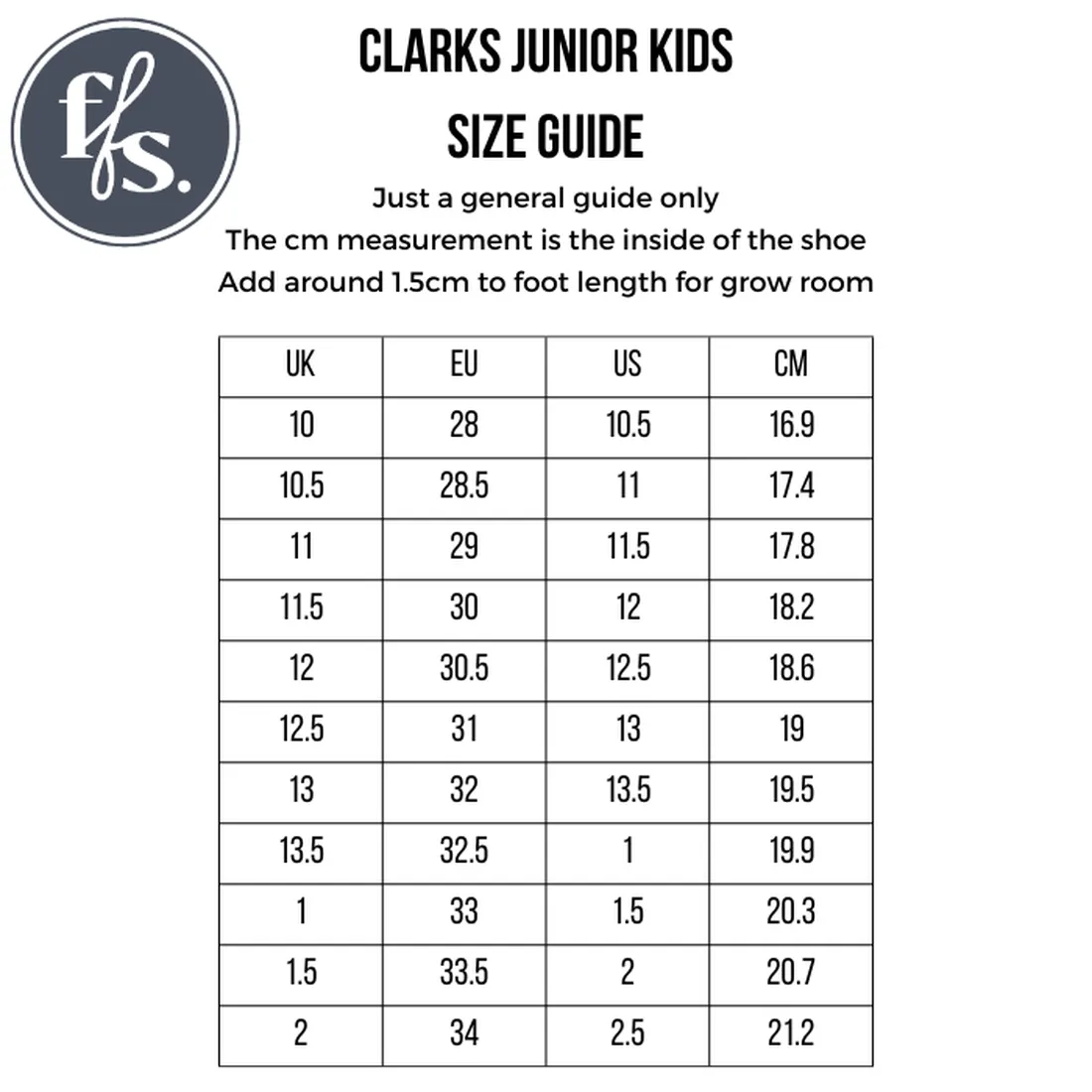 Clarks - Advance uk 10 - 6 on sale Black Velcro School Trainer
