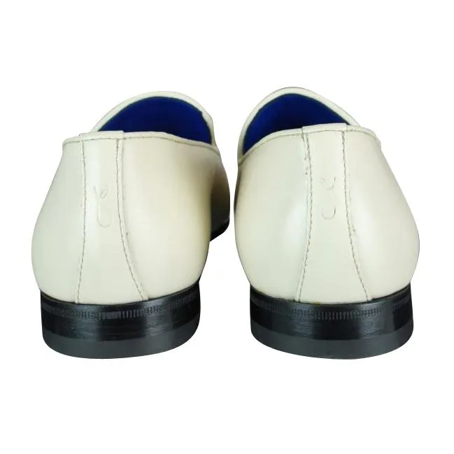 Classica Mascarpone With Yellow Gold Gold Hardware Leather Loafers