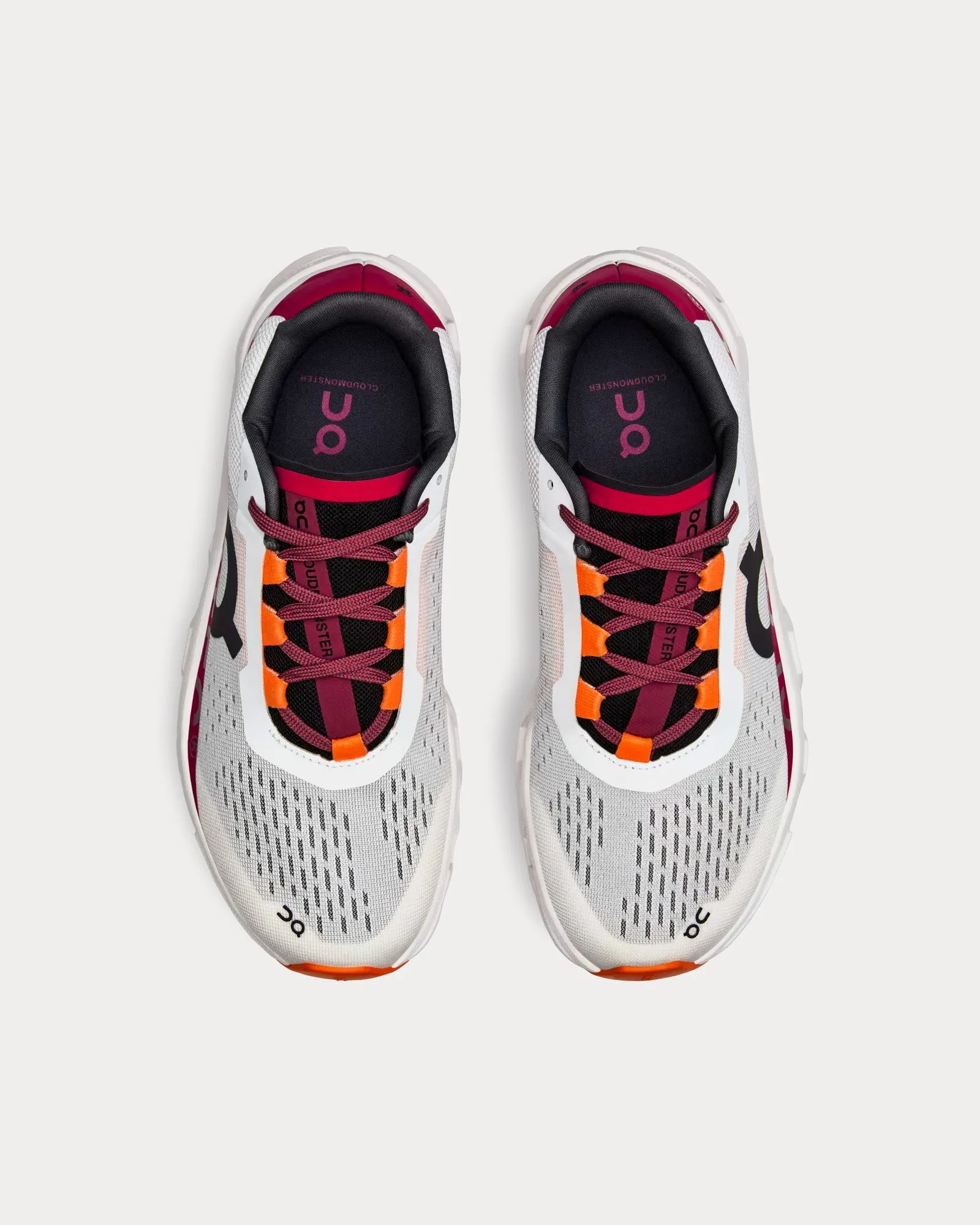 Cloudmonster Undyed-White / Aurora Running Shoes