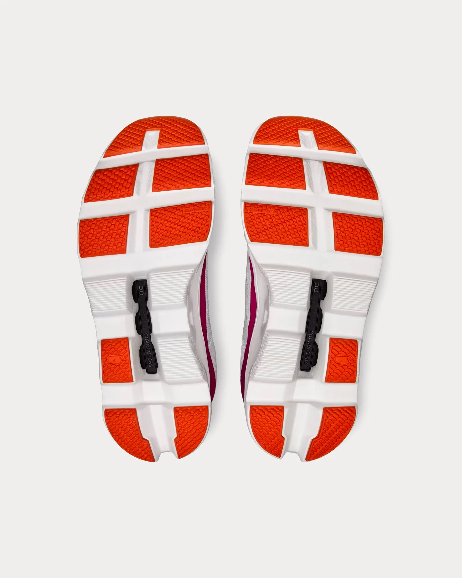 Cloudmonster Undyed-White / Aurora Running Shoes