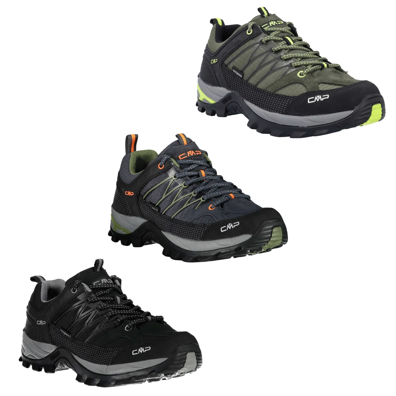 CMP Mens Rigel Low Waterproof Walking Shoes