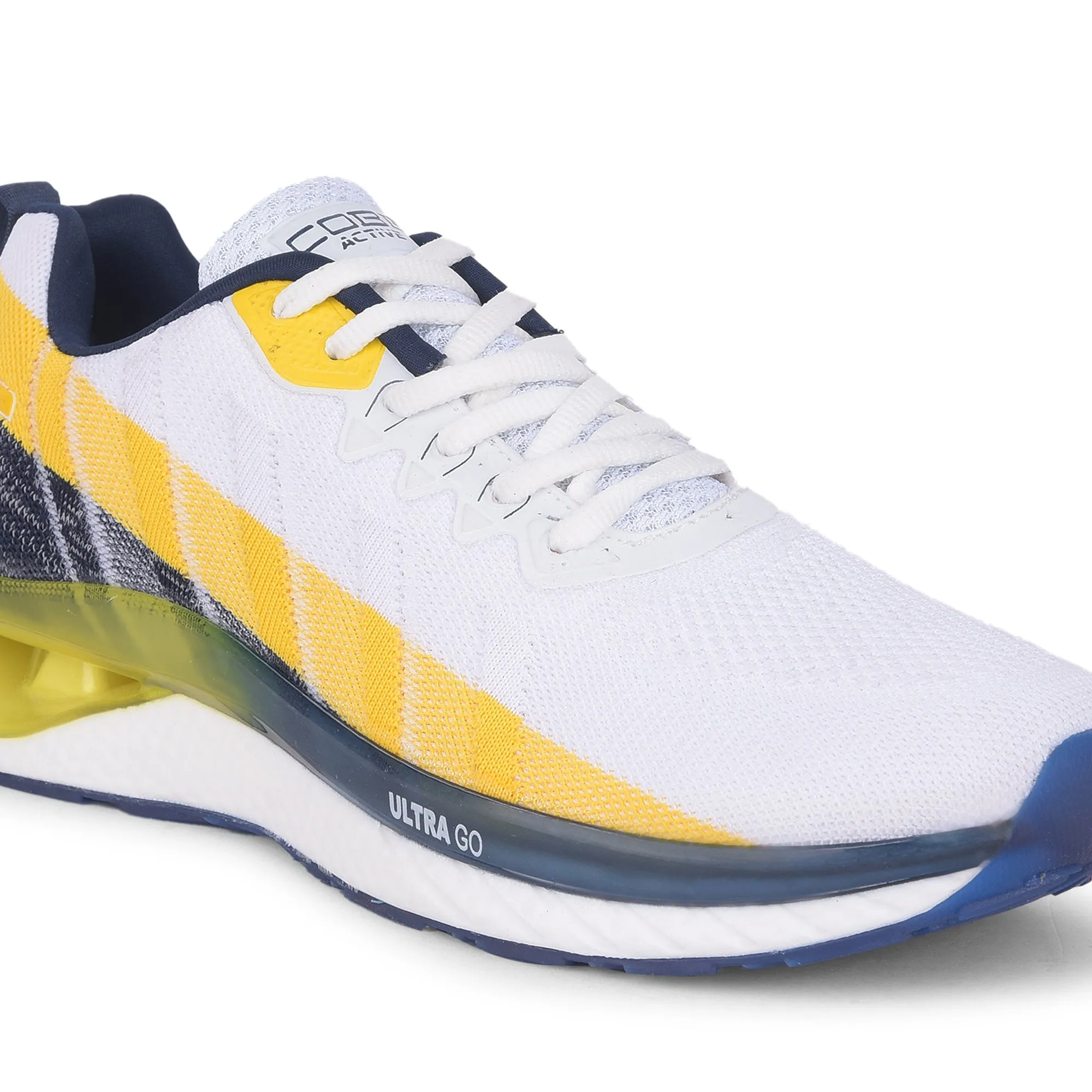 Cobb Classic Yellow White Men's Running Shoes