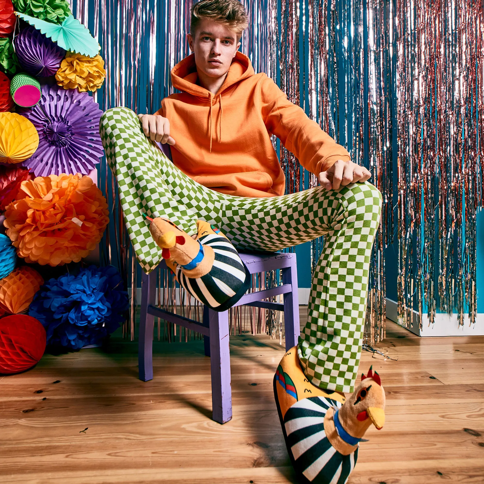 Coddies® Punk Chicken Slippers