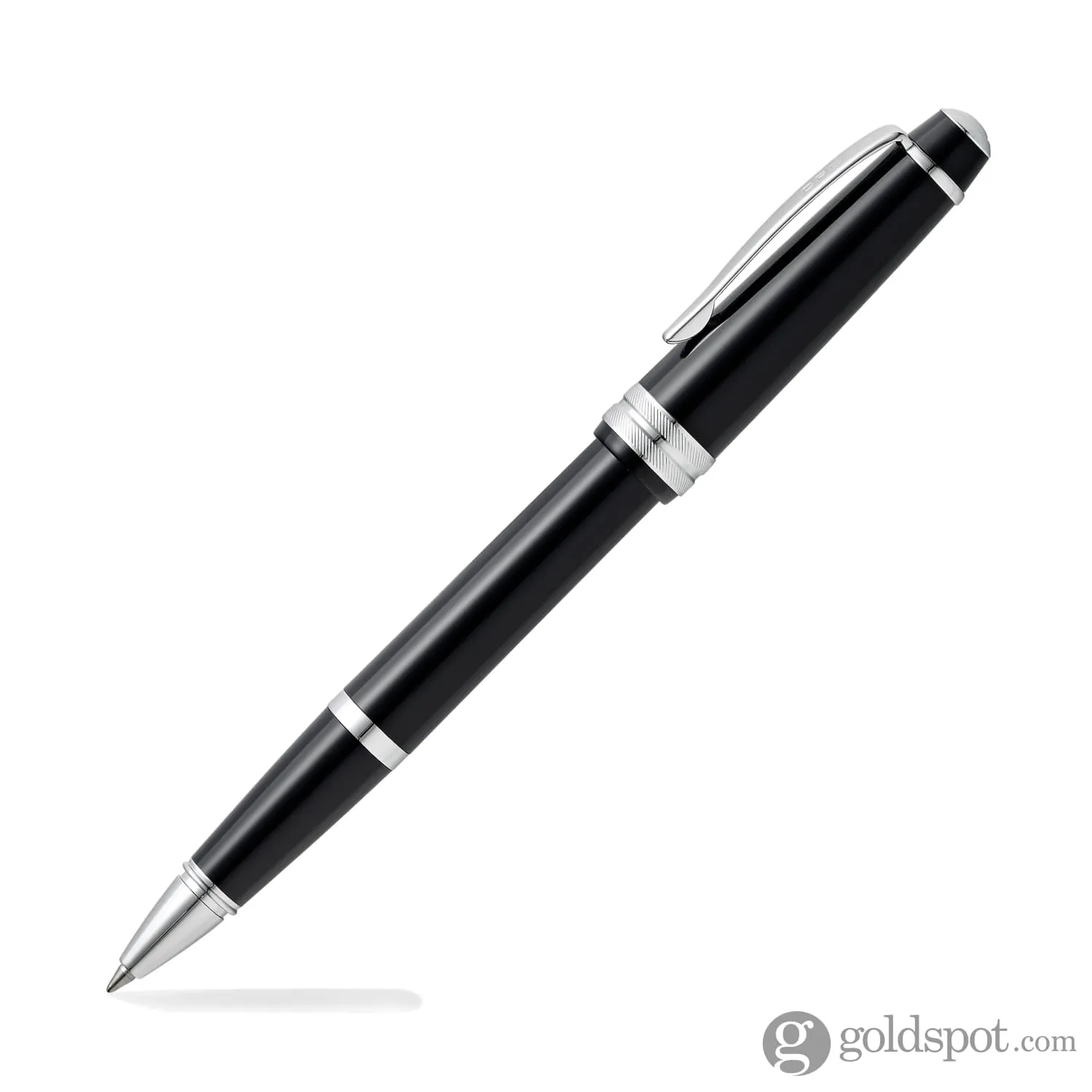 Cross Bailey Light Rollerball Pen in Glossy Black Resin with Chrome trim