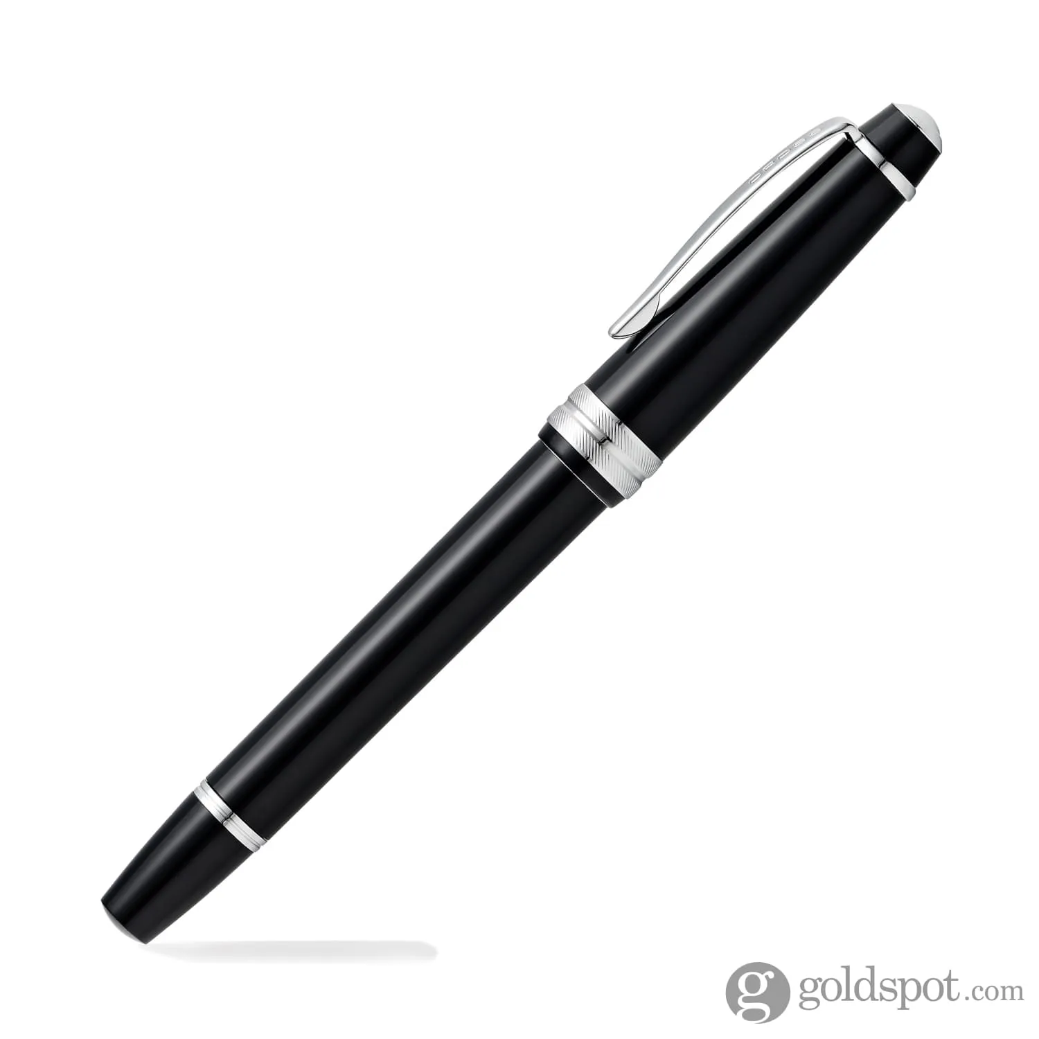 Cross Bailey Light Rollerball Pen in Glossy Black Resin with Chrome trim