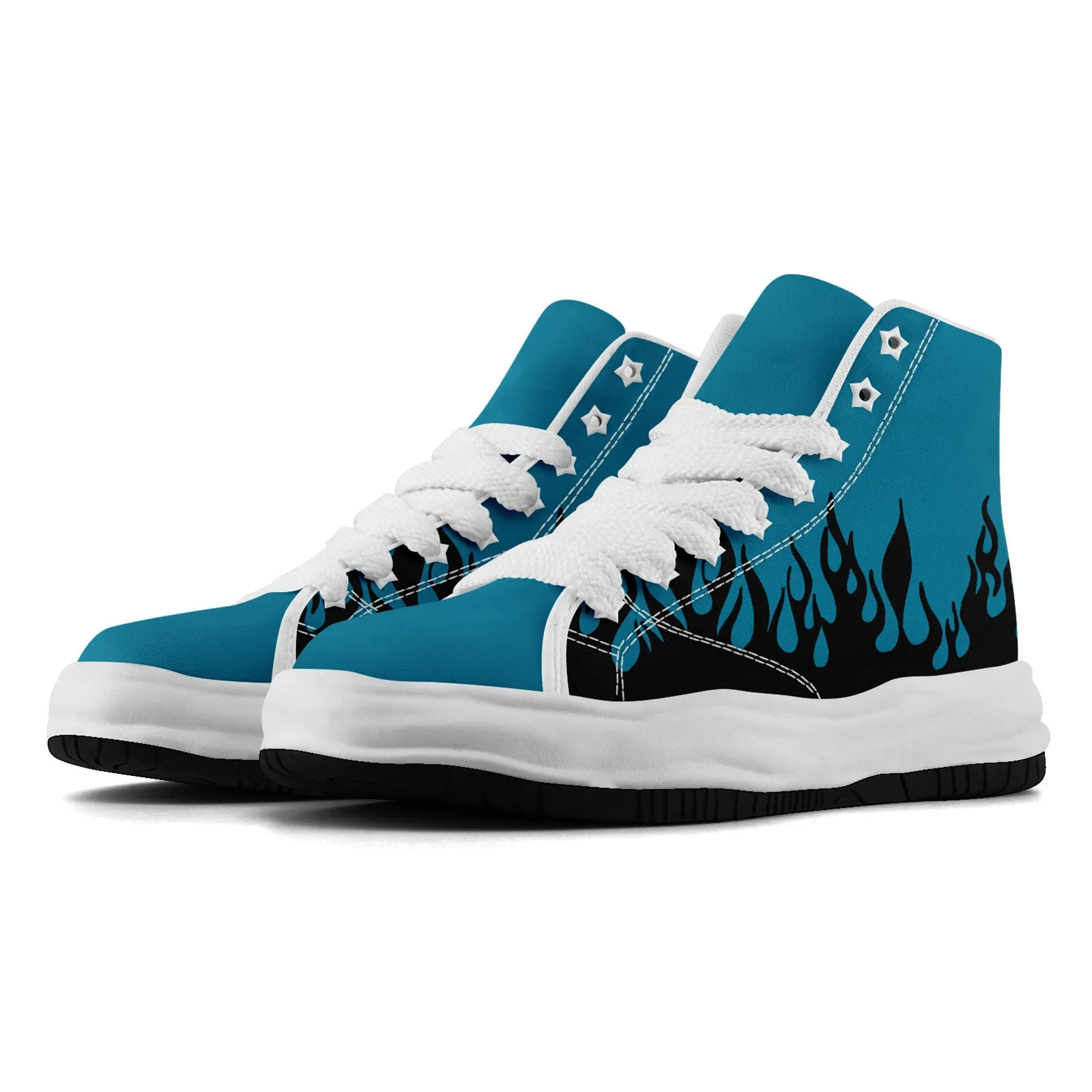 Custom Black Green Jacksonville Firesoul Shoes Personalized Sneaker FN039-D020272-16