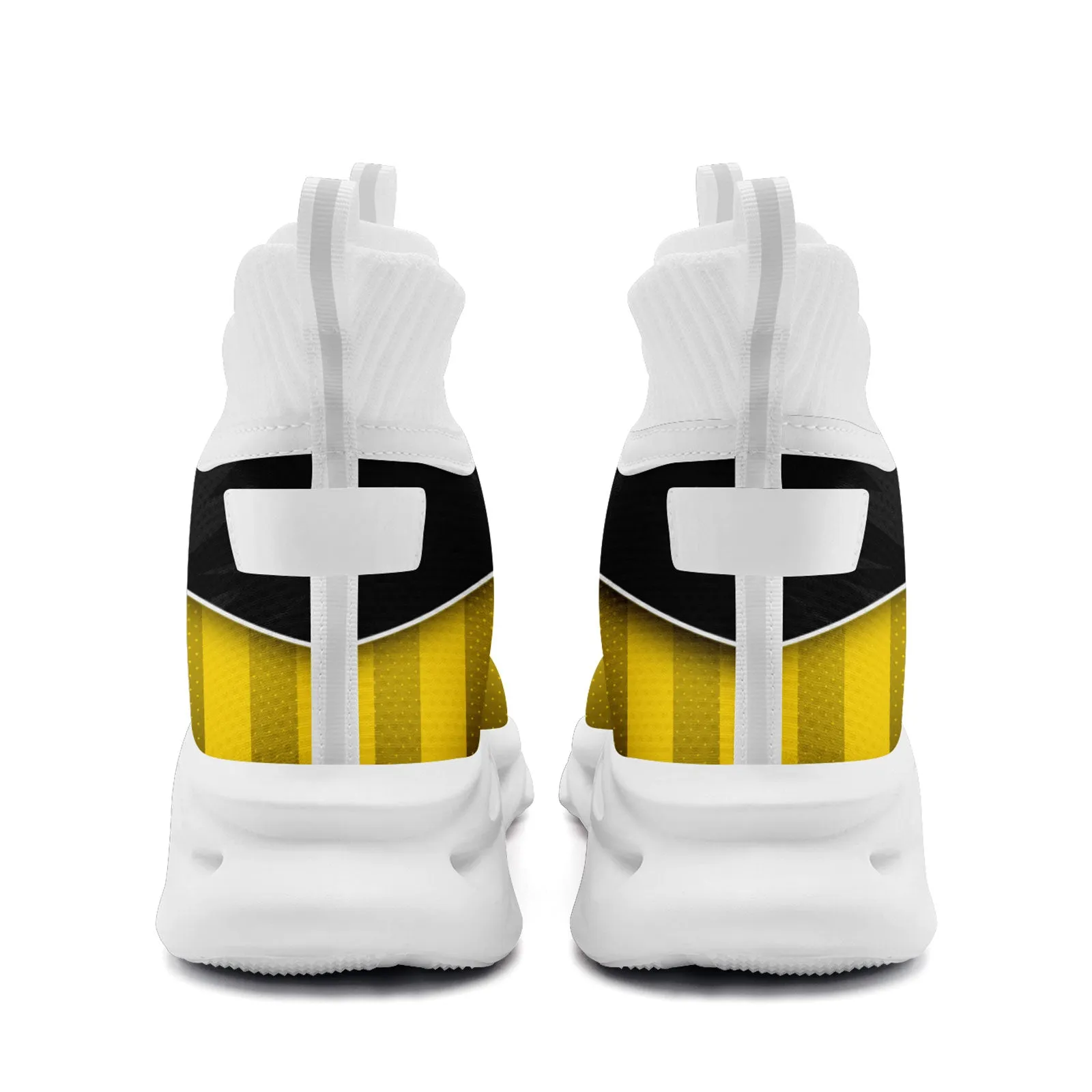 Custom Black Yellow Maxsoul Shoes Personalized Sneaker FN029A-D020158-7