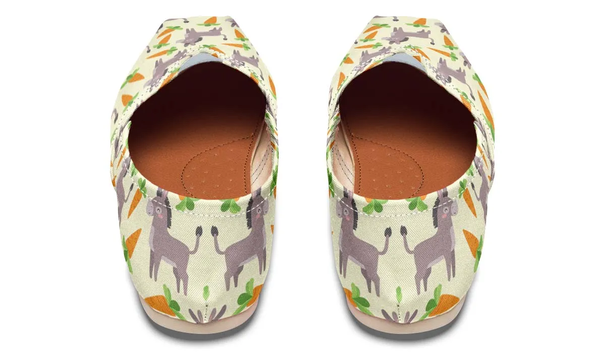 Cute Donkey Pattern Casual Shoes