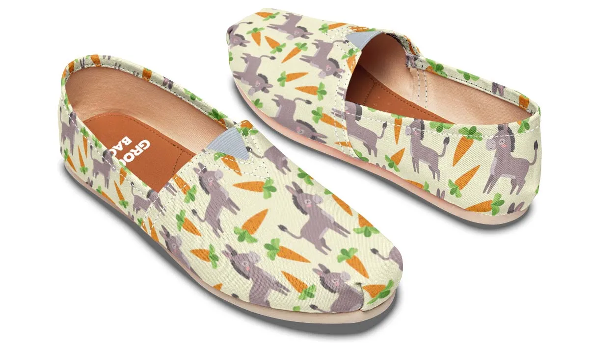Cute Donkey Pattern Casual Shoes
