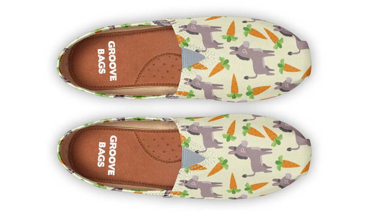 Cute Donkey Pattern Casual Shoes