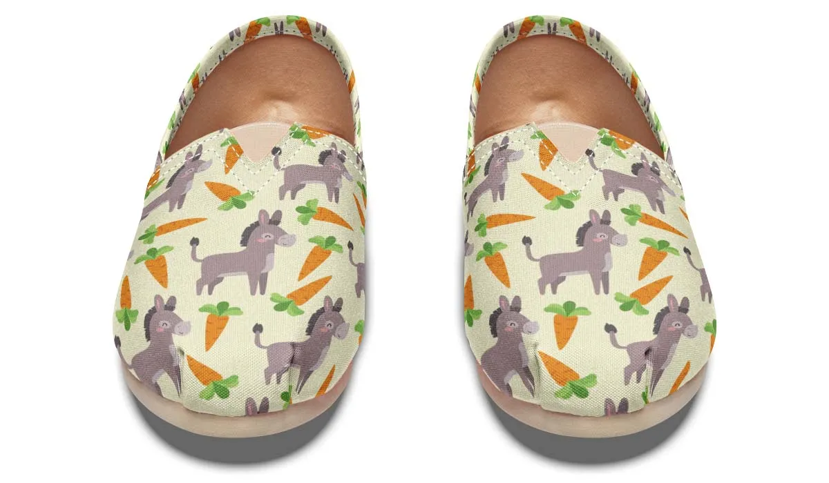 Cute Donkey Pattern Casual Shoes