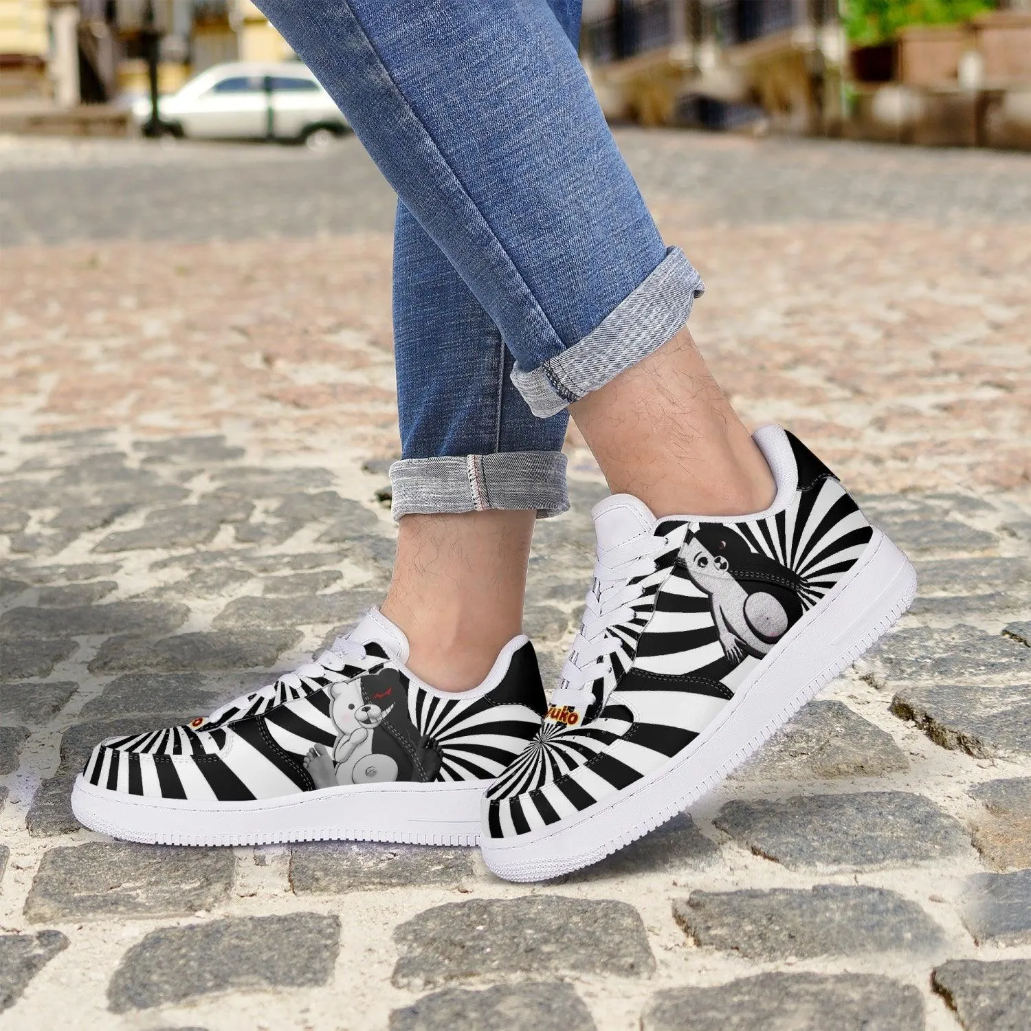 Danganronpa Monokuma Air F1 Anime Shoes