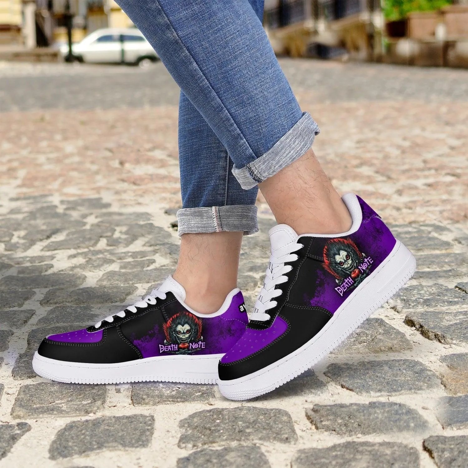 Death Note Ryuk Purple AF1 Anime Shoes