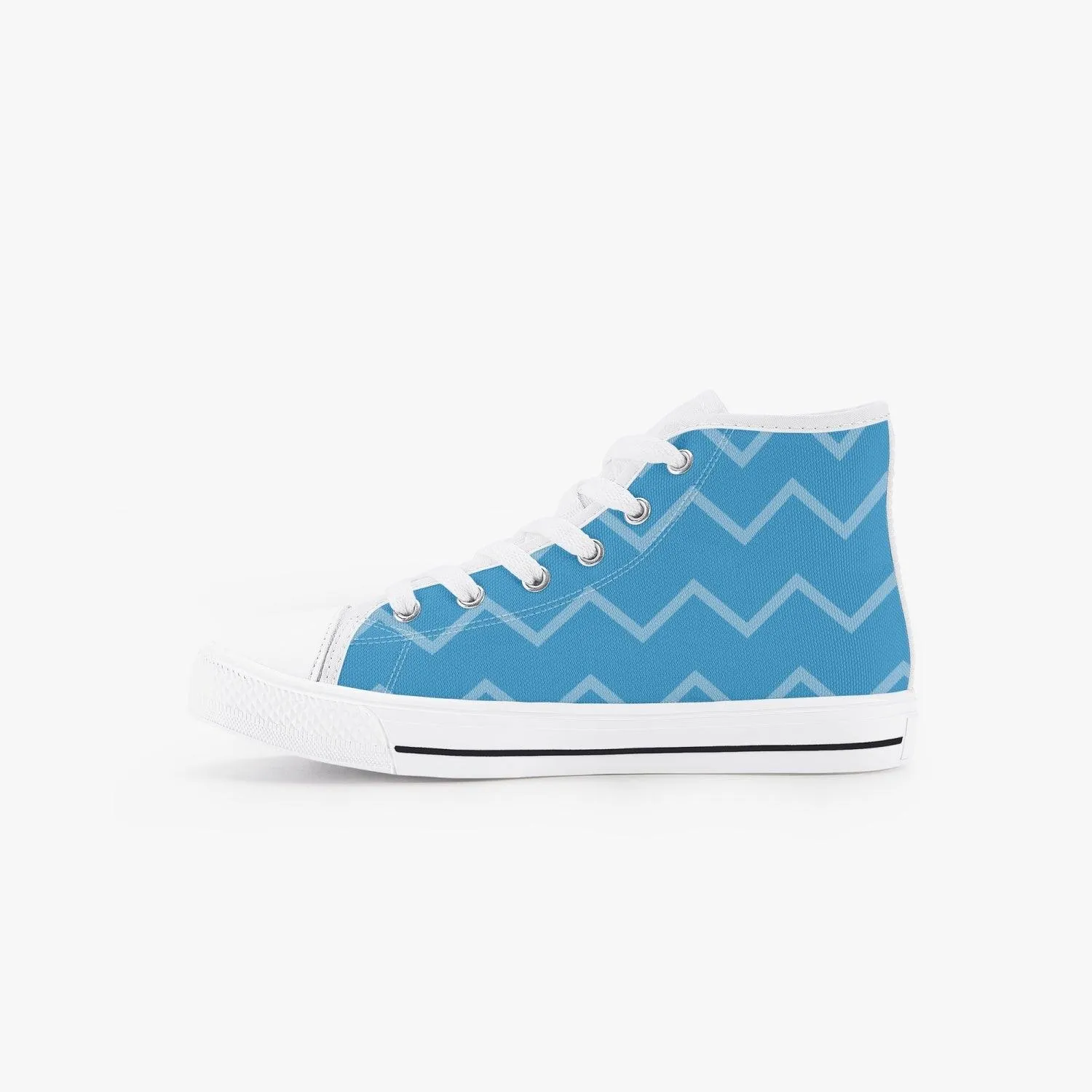 Demon Slayer Inosuke Hashibara Kid’s High-Top Canvas Anime Shoes