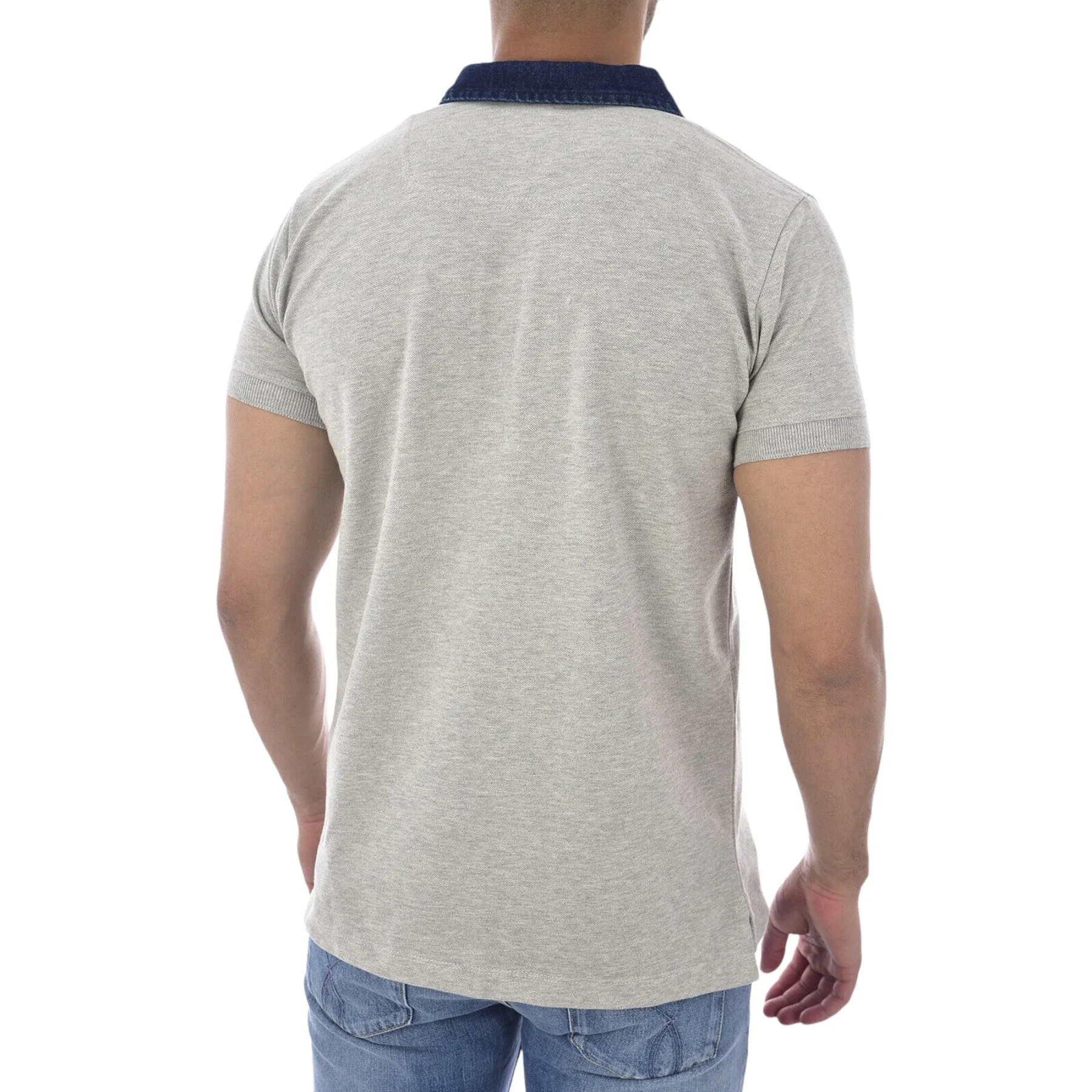 DIESEL T BASILEUS 0QAFM Mens Polo Shirt Classic Golf T-Shirt Casual Tee Cotton