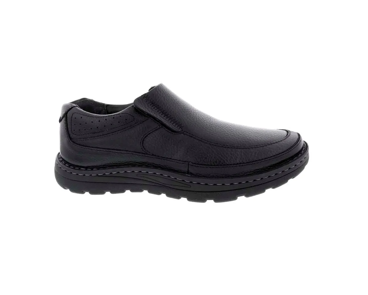 Drew Bexley Ii Men's Casual Shoe In Black Leather