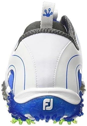 FootJoy Men's Freestyle Closeout Golf Shoes 57340 White/Electric Blue