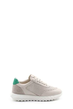 FST Genuine Leather Women's Casual Shoes 009ZA0329 Beige - IJmuiden