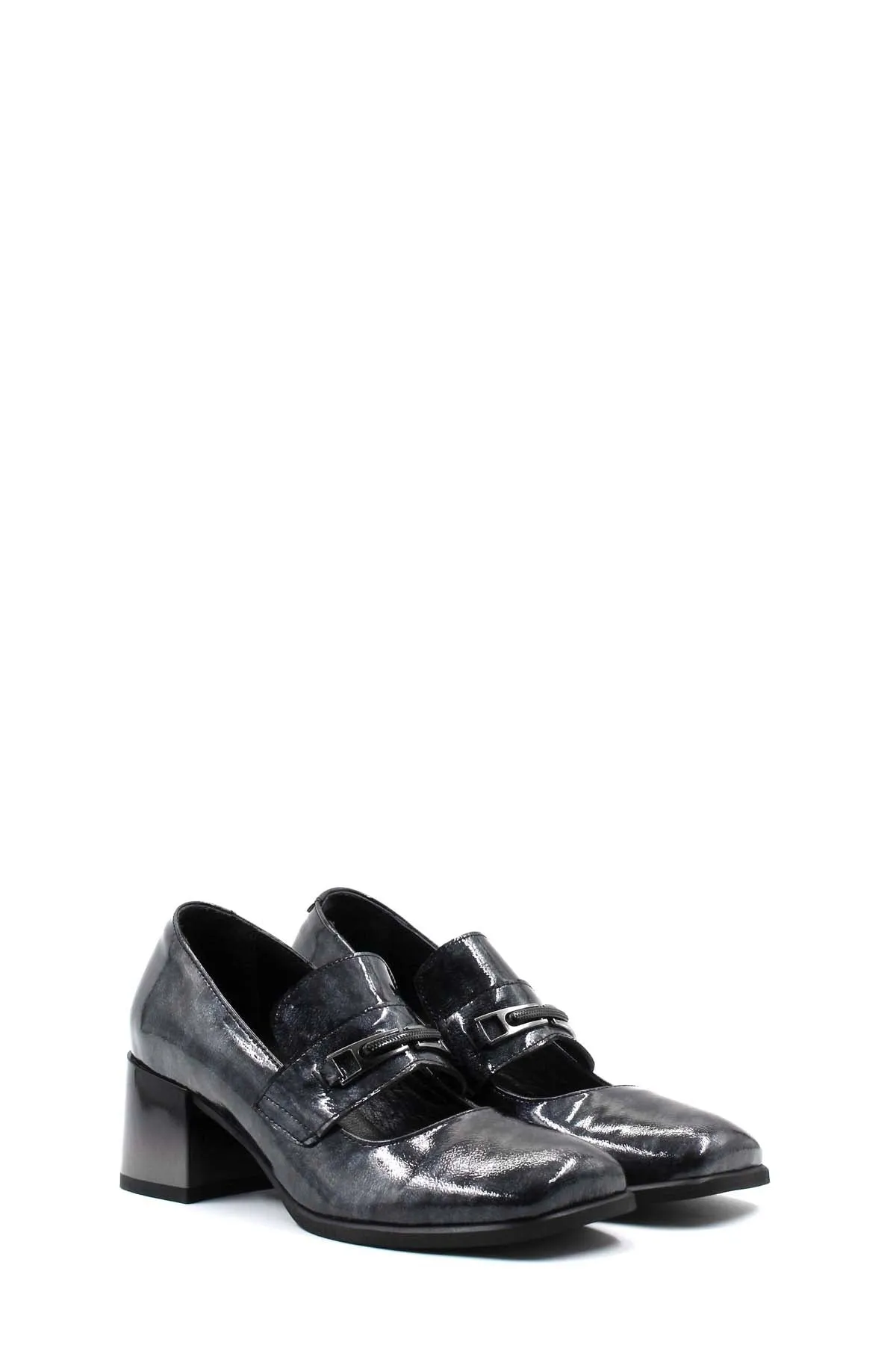 FST Genuine Leather Women's Casual Shoes 171ZA2554 Smoke Patent - Warendorf